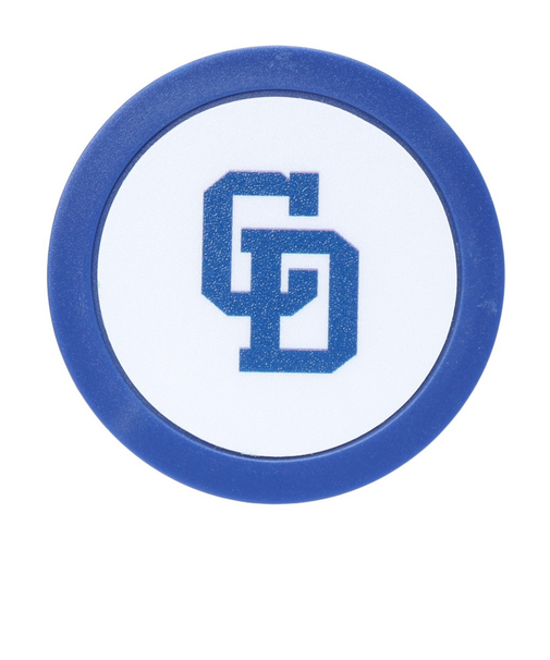 ホクシン（Hokushin）中日ドラゴンズ ゴルフチップマーカー ロゴ MK453 CDC