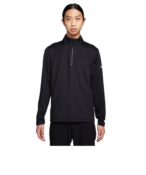 ナイキ（NIKE）ゴルフウェア 速乾 軽量 ドライフィット ビクトリー ハーフジップ 長袖トップス FD5838-010