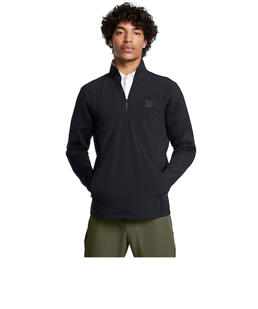 アンダーアーマー（UNDER ARMOUR）ゴルフウェア アウター 撥水 保温 Drive Pro Storm Hybrid ハーフジップシャツ 138711…