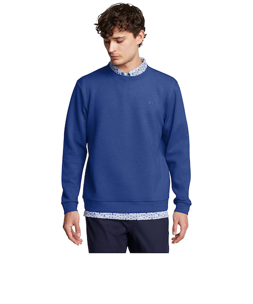 アンダーアーマー（UNDER ARMOUR）ゴルフウェア アウター 速乾 Drive Midlayer クルーネックシャツ 1387122 432