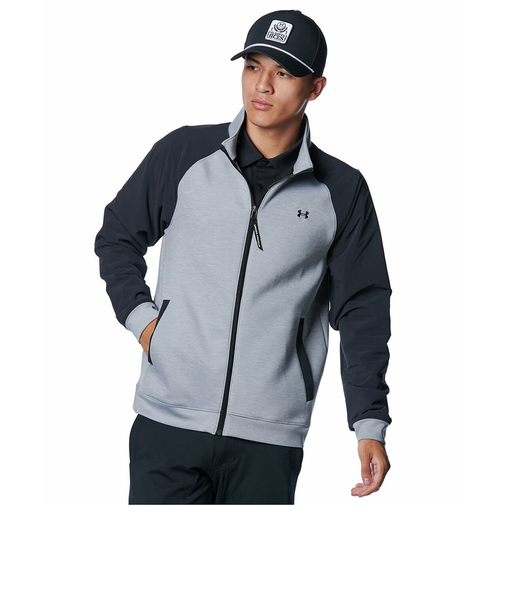 アンダーアーマー（UNDER ARMOUR）ゴルフウェア アウター DriveKnit フルジップジャケット 1388317 035