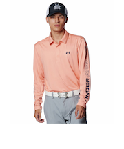 アンダーアーマー（UNDER ARMOUR）ゴルフウェア PlayoffWordmark長袖ポロシャツ 1388305 896