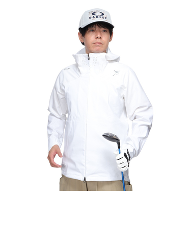オークリー（OAKLEY）ゴルフウェア アウター 撥水 防風 スカル シンクロ ジャケット FOA406909-100