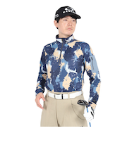 オークリー（OAKLEY）ゴルフウェア 長袖 ハーフジップシャツ FOA406958-66V