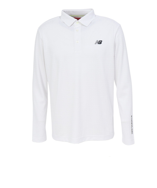 ニューバランス（new balance）ゴルフウェア 3Dロゴ 長袖 カラーシャツ 012-4269001-030