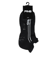 ピン（PING）ゴルフ ポリエステル綿混 消臭 アンクルソックス 621-4286801-010