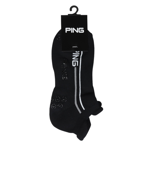ピン（PING）ゴルフ ポリエステル綿混 消臭 アンクルソックス 621-4286801-010