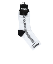 ピン(PING)ポリエステル綿混 消臭 ショートソックス 621-4286803-030