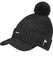 アディダス（adidas）ゴルフ 吸湿保温 COLD.RDY プレートバイザーニットキャップ JTC36-IS4860 BK