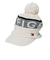 帽子 ゴルフ キャップ ニット THMB4F53-WHT