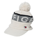 帽子 ゴルフ キャップ ニット THMB4F53-WHT