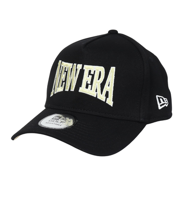 ニューエラ（NEW ERA）ゴルフ 抗菌 キャップ 帽子 9FORTY A-Frame スウェット ブラック 14326297