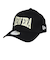 ニューエラ（NEW ERA）ゴルフ 抗菌 キャップ 帽子 9FORTY A-Frame スウェット ブラック 14326297