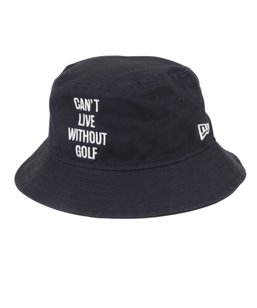 ニューエラ（NEW ERA）ゴルフ 抗菌 帽子 バケット01 CANT LIVE WITHOUT GOLF 14326247