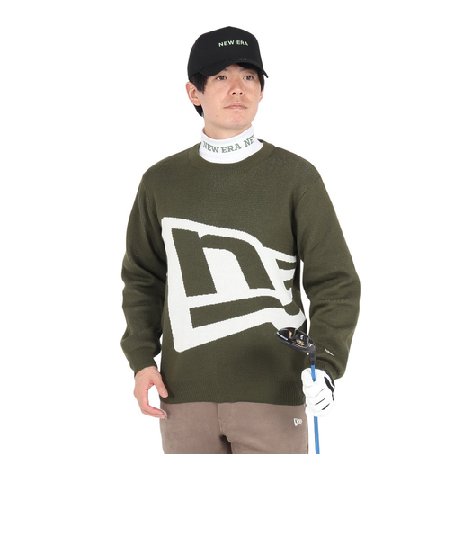 ニューエラ（NEW ERA）ゴルフウェア ニットセーター フラッグロゴ 14326430