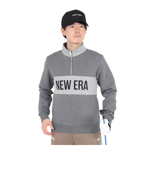 ニューエラ（NEW ERA）ゴルフウェア アウター 保温 テック スウェット ハーフジップ ジャケット 14326384