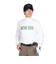 ニューエラ（NEW ERA）ゴルフウェア 保温 軽量 長袖 スウェット ハイカラー ウォーム Tシャツ Straight Logo 14326411