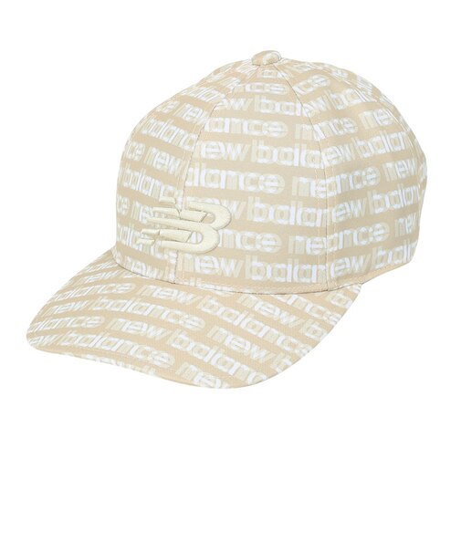 ニューバランス（new balance）ボーダーシフトロゴ セミカーブドブリム キャップ 012-4287010-041