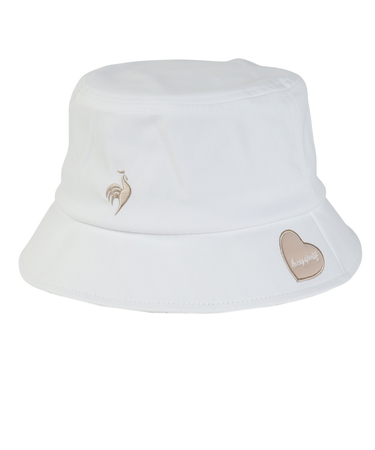ルコックスポルティフ（lecoqsportif）ゴルフ 吸汗速乾 抗菌防臭 シーズンモチーフ柄 ハット LG4FCP73L WH00