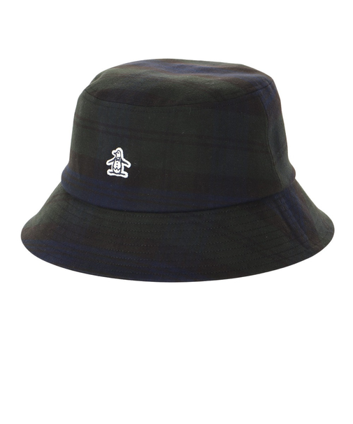 マンシング（MUNSING）ゴルフ チェック柄バケットハット MG4FCP71U NVGR