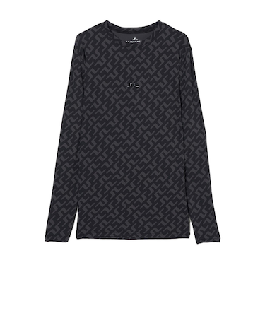 J.LINDEBERG(J.LINDEBERG)ゴルフウェア 冷感 速乾 長袖クルーネックインナー 071-22913-019