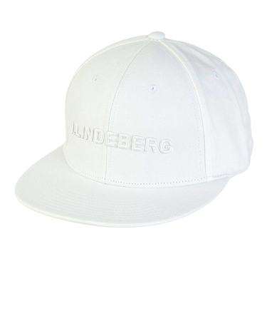 J.LINDEBERG（J.LINDEBERG）ゴルフ 速乾 軽量 フラットピーク キャップ 073-52834-004