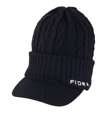 フィドラ（FIDRA）ゴルフ ツバ付き ニット帽 FD5SVA11 NVY