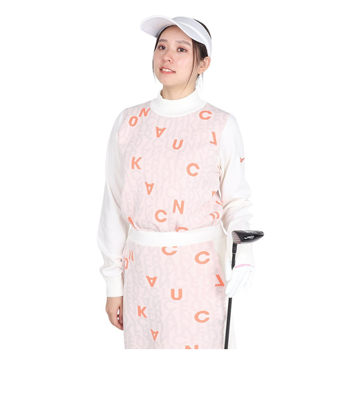 クランク（CLUNK）ゴルフウェア 軽量 ロゴニット CL5SUJ08 WHT