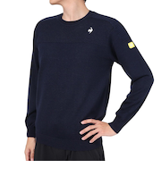 ルコックスポルティフ（lecoqsportif）ゴルフウェア 長袖ウールセーター QGMWJL01 NV00