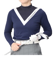 ROSASEN(ROSASEN)ゴルフウェア 速乾 冷感 A-Line UV ロングTシャツ 048-22911-098