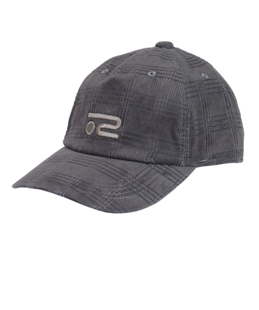 ROSASENゴルフ シャンブレーコーデュロイ チェック キャップ 046-52864-018-24AW