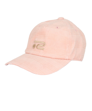 ROSASENゴルフ シャンブレーコーデュロイ チェック キャップ 046-52864-071-24AW