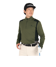 J.LINDEBERG（J.LINDEBERG）ゴルフウェア アウター 軽量 速乾 ショルダーブリッジ ハーフジップ ミッドレイヤー 071-32919-02…