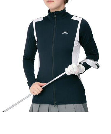 J.LINDEBERG(J.LINDEBERG)ゴルフウェア アウター 軽量 速乾 ショルダーブリッジミッドレイヤー 072-52911-098