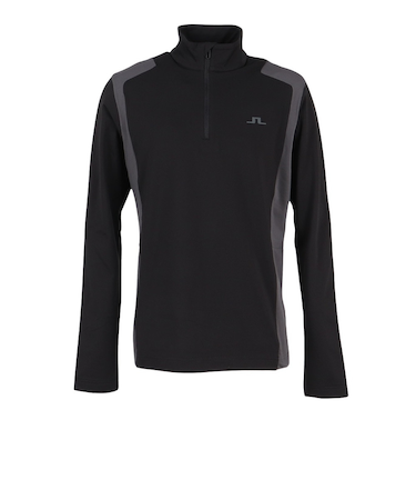 J.LINDEBERG(J.LINDEBERG)ゴルフウェア アウター 軽量 速乾 ショルダーブリッジ ハーフジップ ミッドレイヤー 071-32919-018