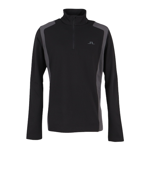 J.LINDEBERG(J.LINDEBERG)ゴルフウェア アウター 軽量 速乾 ショルダーブリッジ ハーフジップ ミッドレイヤー 071-32919-018