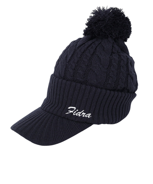 フィドラ（FIDRA）ゴルフ ポンポンニット帽 FD5SWA19 NVY