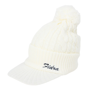 フィドラ（FIDRA）ゴルフ ポンポンニット帽 FD5SWA19 WHT