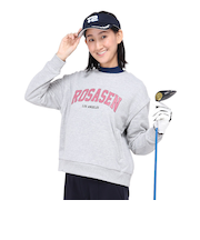 ROSASEN(ROSASEN)ゴルフウェア 長袖スウェット A-Line エアースルー プルオーバー 048-32912-012