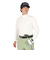トミーアーマー（Tommy Armour）ゴルフウェア 吸湿発熱 長袖 ヒートクロス 3D モックネック TANB24F030003 WHT