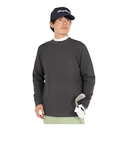 トミーアーマー（Tommy Armour）ゴルフウェア 長袖スウェット キルティング クルーネックニット TASL24F030007 CGRY
