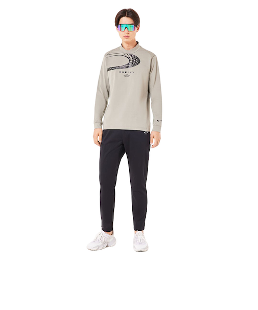 オークリー（OAKLEY）ゴルフウェア 防風 ニット 3レイヤー テーパードパンツ FOA407006-02E