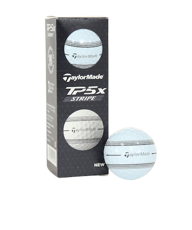 テーラーメイド（TAYLORMADE）ゴルフボール TP5x ストライプ SV スリーブ(3個入り)
