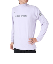 ルコックスポルティフ（lecoqsportif）ゴルフウェア ストレッチフォーサー 長袖ハイネックシャツ QGMWJB12 PP00