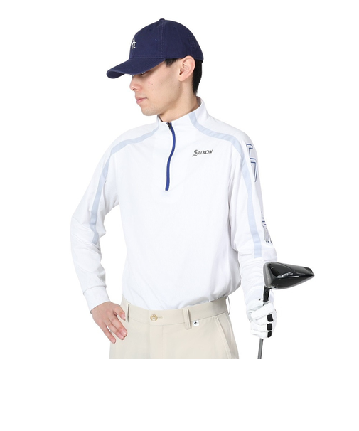 ゴルフウェア 吸汗速乾 長袖 松山プロ/星野プロ共同開発 プロスタイルシャツ RGMXJB01 WH00