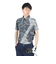 ルコックスポルティフ（lecoqsportif）ゴルフウェア 吸汗速乾 ストレッチフォーサー フレンチボーダー半袖シャツ QGMXJA12 BK00