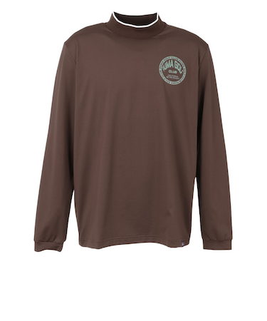 プーマ（PUMA）ゴルフウェア ラインカラー モックネック シャツ 631654-02