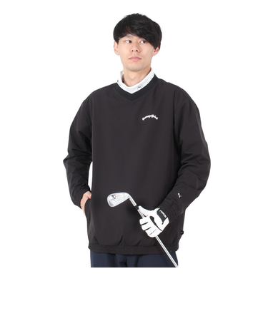 プーマ（PUMA）ゴルフウェア アウター Vネック ウィンドピステ 631657-01