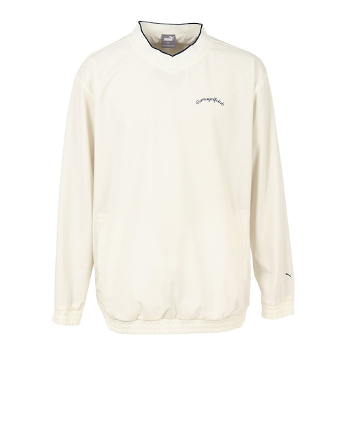 プーマ（PUMA）ゴルフウェア アウター Vネック ウィンドピステ 631657-03