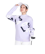 ルコックスポルティフ（lecoqsportif）ゴルフウェア ふわふわロゴセーター QGWWJL03 PP00
